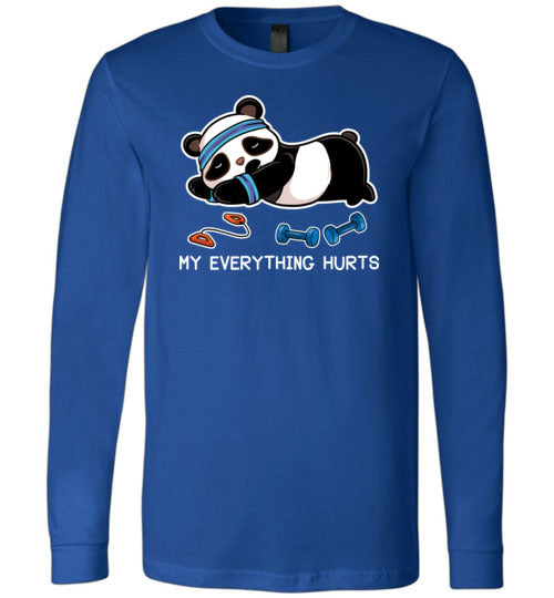 Panda My Everything Hurts Long Sleeve