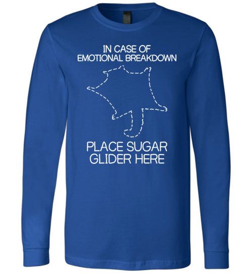 Sugar Glider Emotional Breakdown Long Sleeve