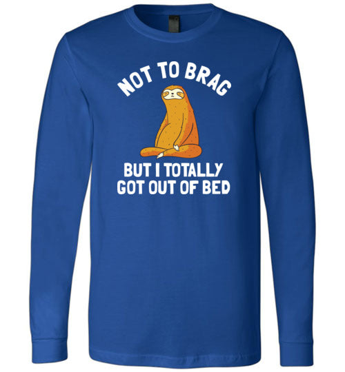 Sloth Out Of Bed Long Sleeve