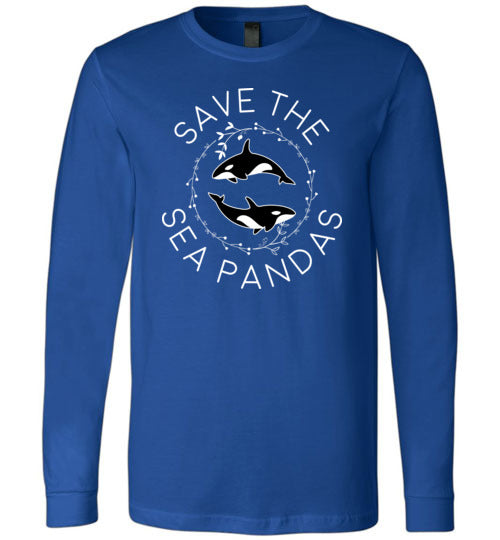 Save The Sea Pandas Long Sleeve