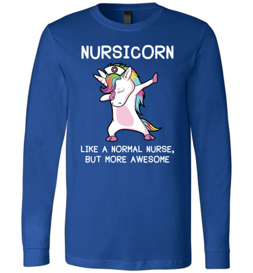Nursicorn Nurse Unicorn Long Sleeve