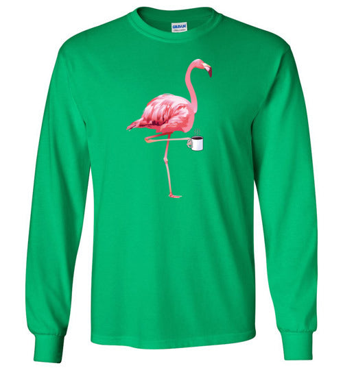 Flamingo Coffee Long Sleeve
