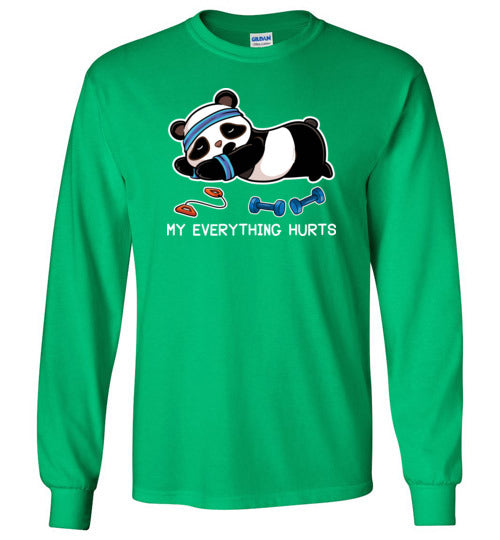 Panda My Everything Hurts Long Sleeve