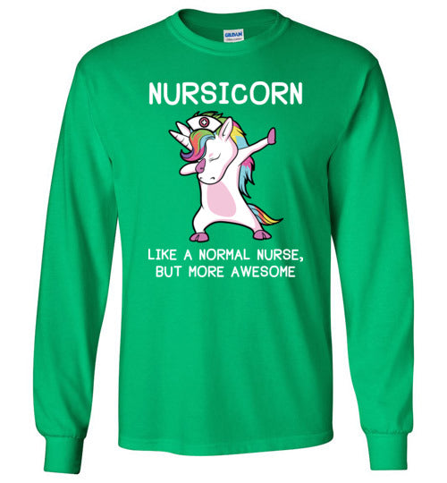 Nursicorn Nurse Unicorn Long Sleeve