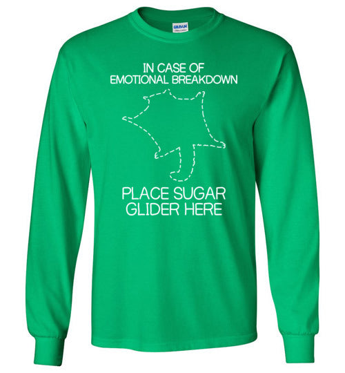 Sugar Glider Emotional Breakdown Long Sleeve