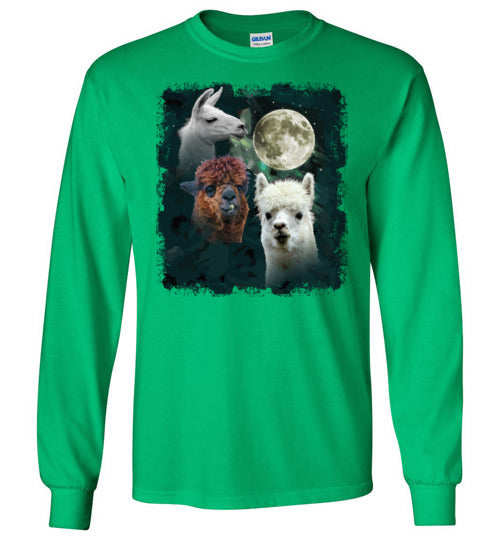 3 Llama Moon Long Sleeve