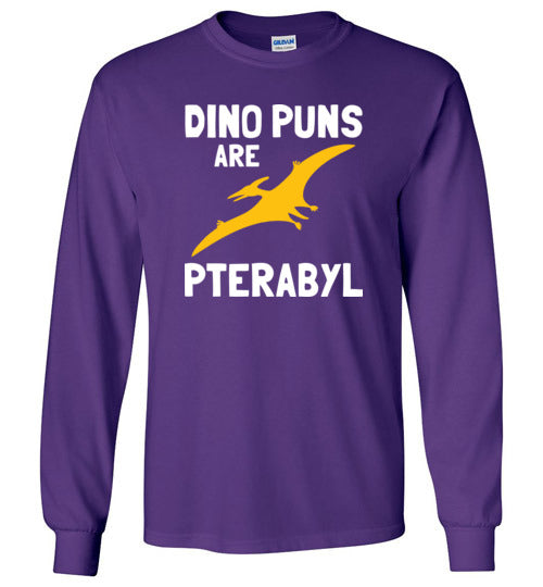 Dino Puns Ptera Long Sleeve