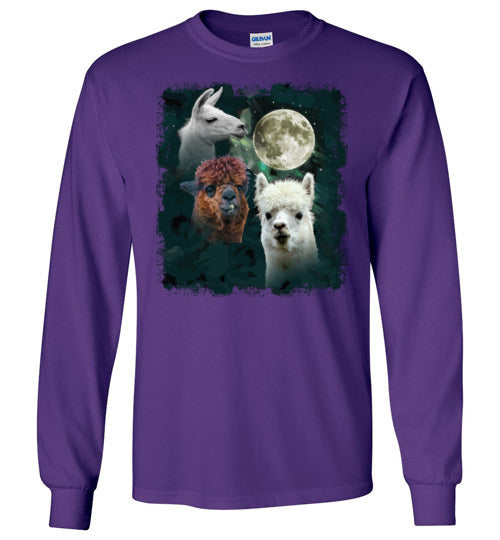 3 Llama Moon Long Sleeve