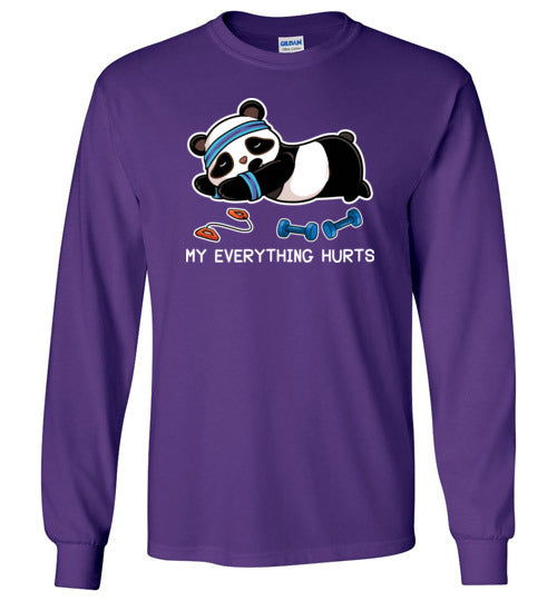 Panda My Everything Hurts Long Sleeve