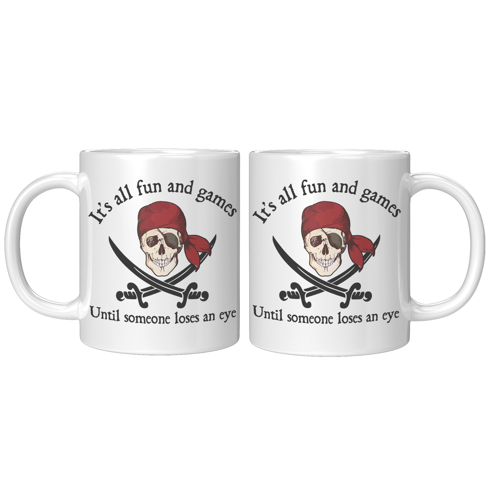 11OZ ACCENT MUG - Pirate Fun and Games