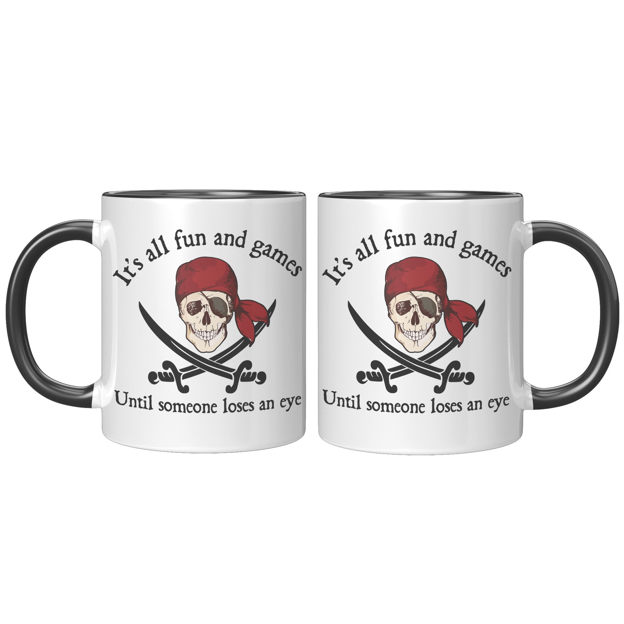11OZ ACCENT MUG - Pirate Fun and Games