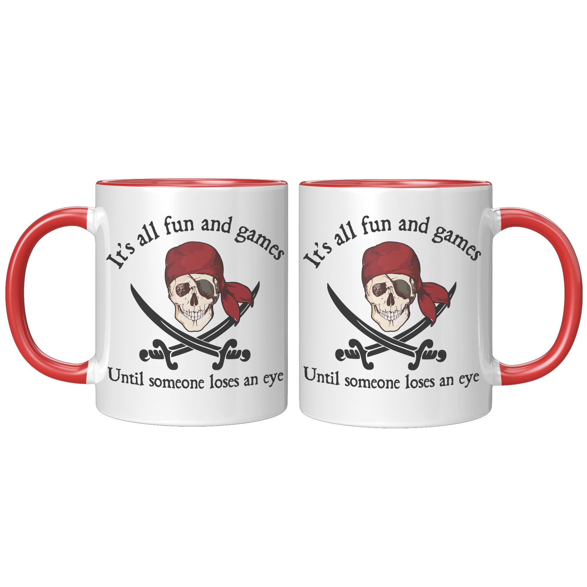11OZ ACCENT MUG - Pirate Fun and Games