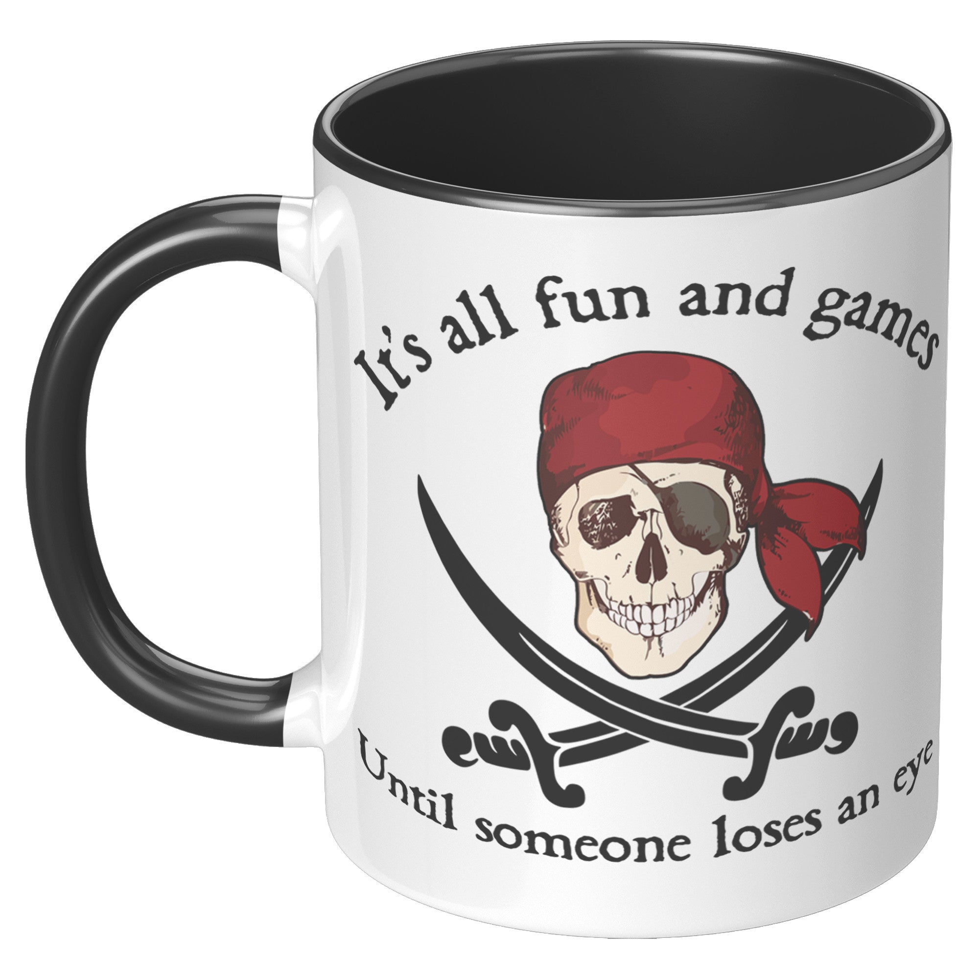 11OZ ACCENT MUG - Pirate Fun and Games