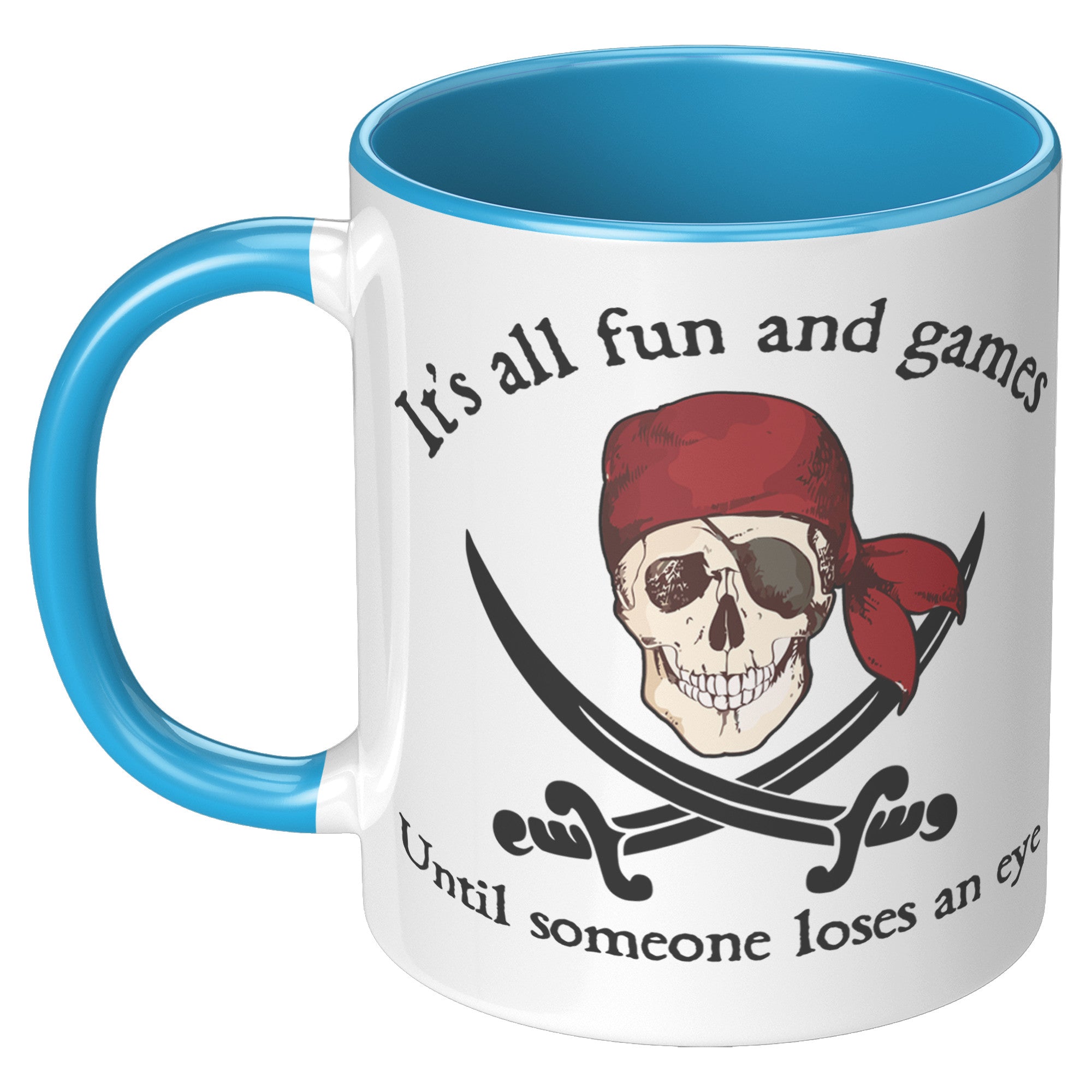 11OZ ACCENT MUG - Pirate Fun and Games