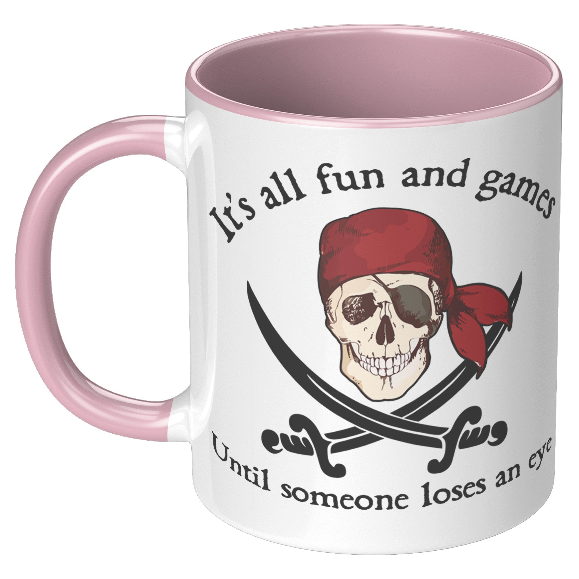 11OZ ACCENT MUG - Pirate Fun and Games