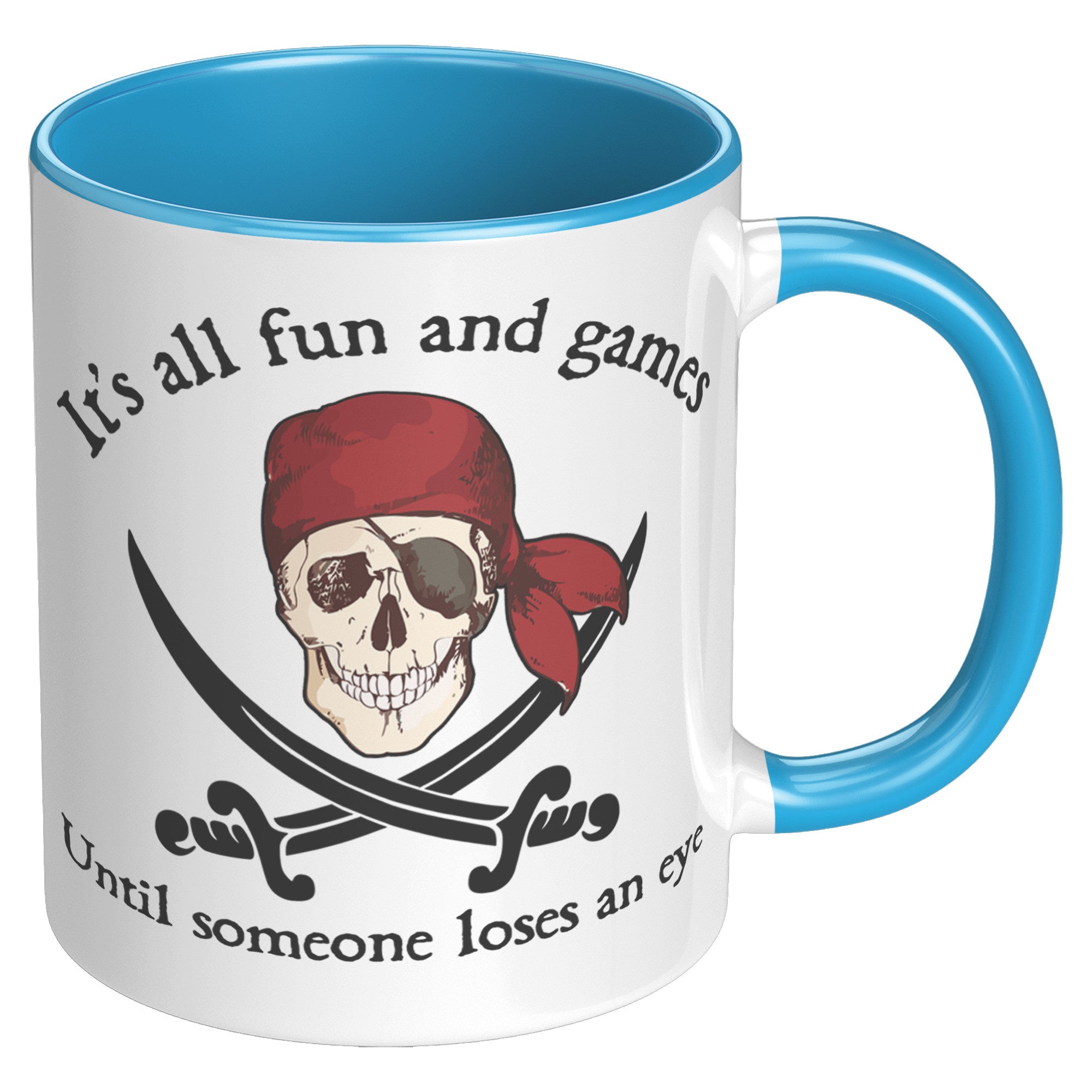 11OZ ACCENT MUG - Pirate Fun and Games
