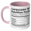 11oz Accent Mug - Capricorn Nutrition Facts