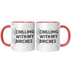 11oz Accent Mug - Chilling With My Birches