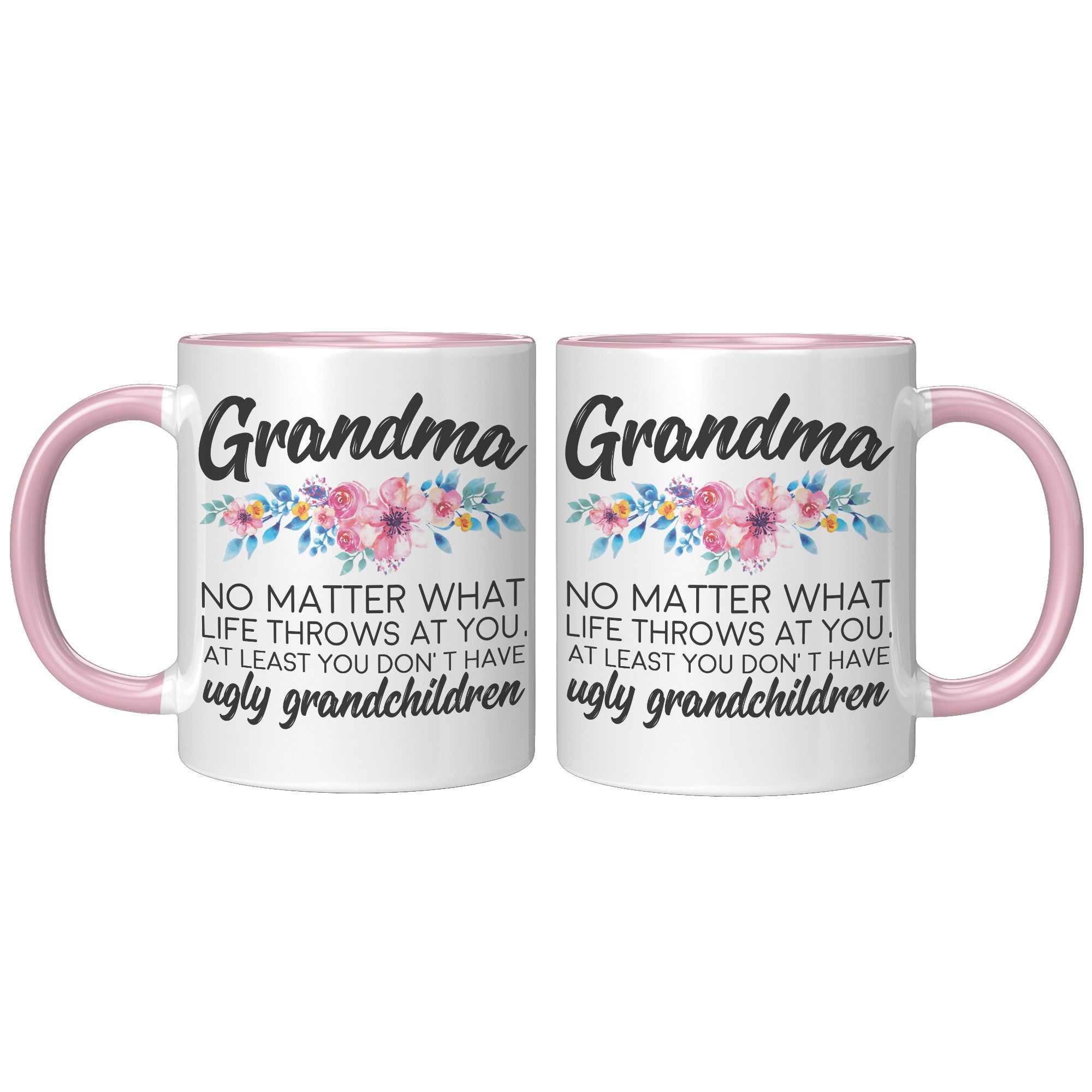 11oz Accent Mug - Grandma Ugly Grandchildren