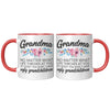 11oz Accent Mug - Grandma Ugly Grandchildren