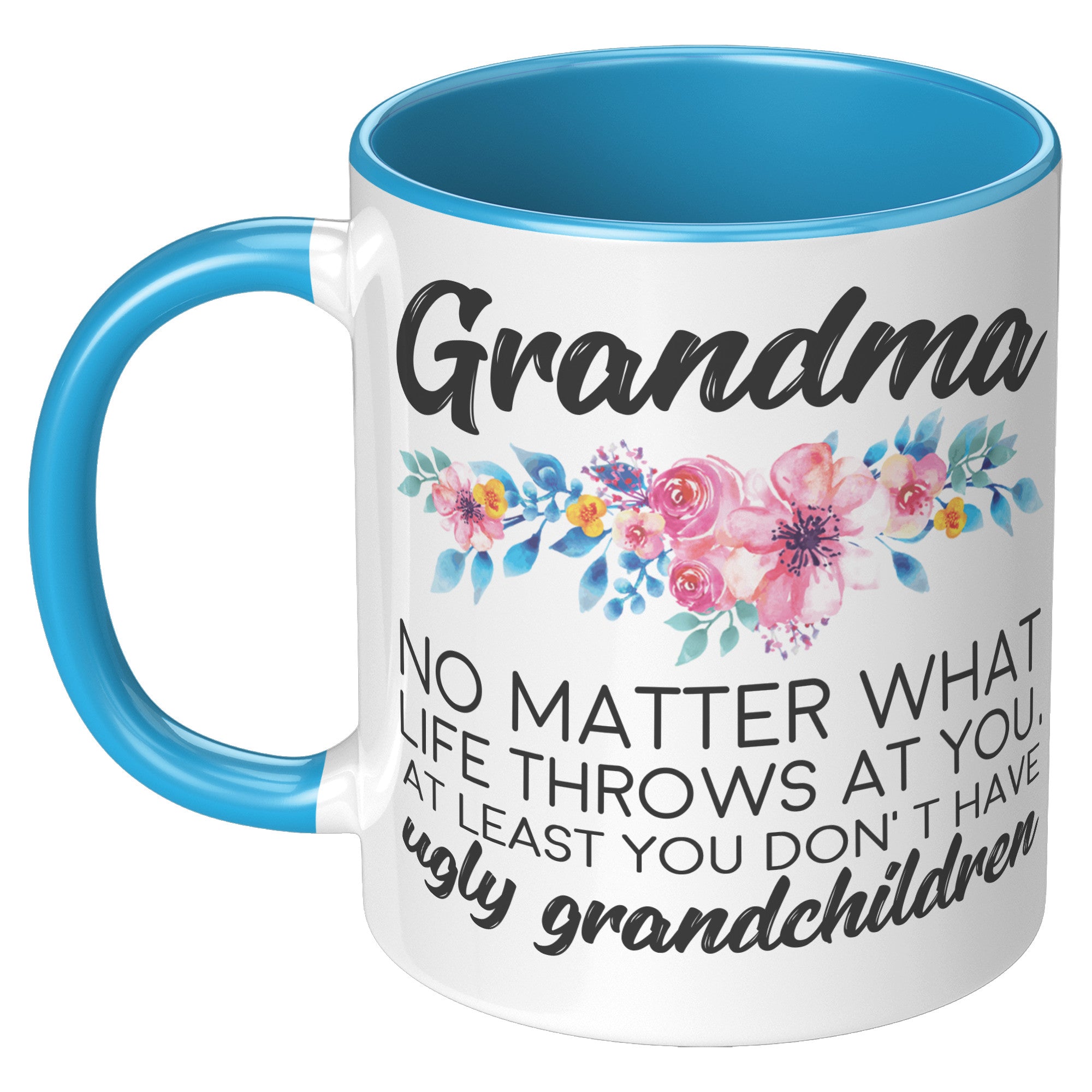 11oz Accent Mug - Grandma Ugly Grandchildren
