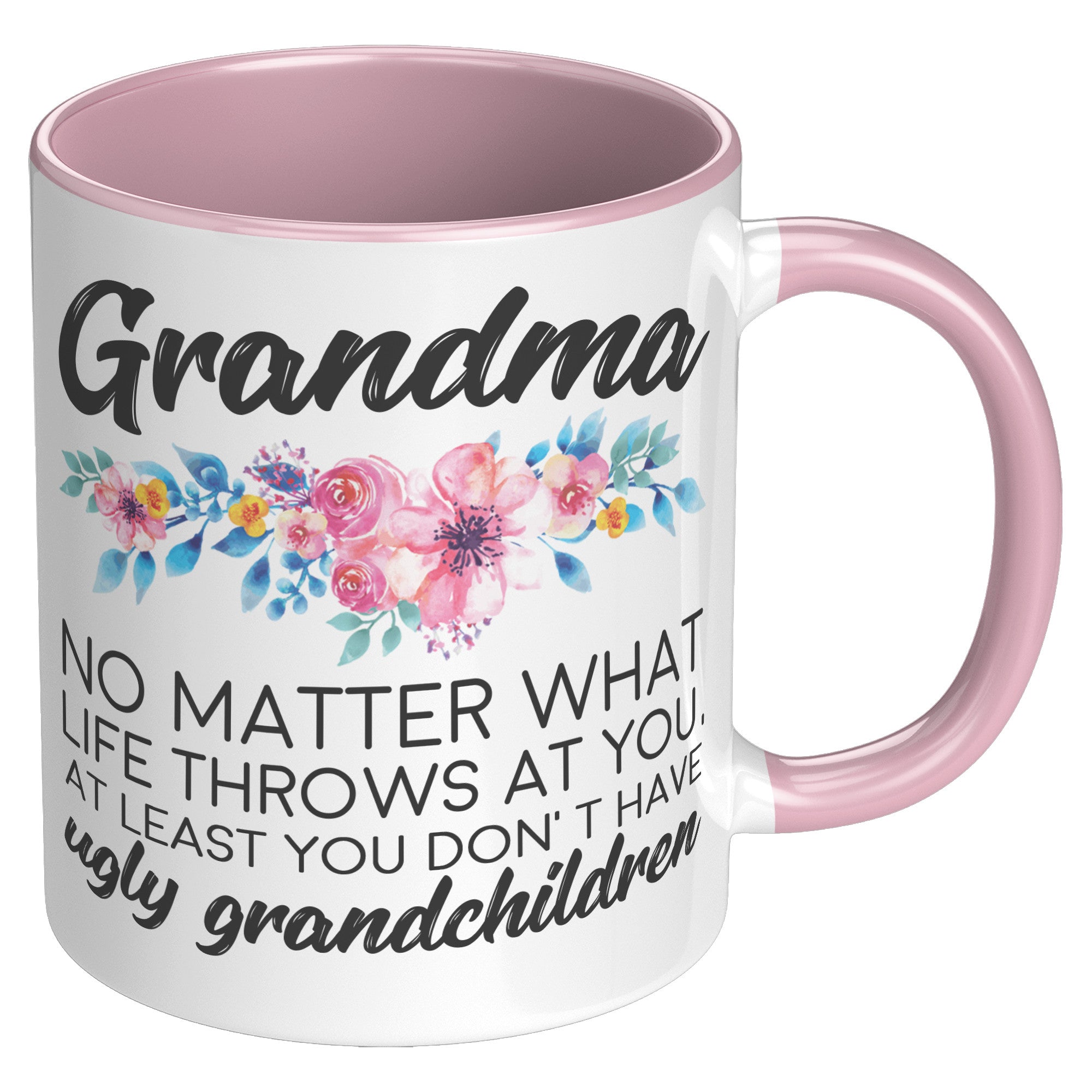 11oz Accent Mug - Grandma Ugly Grandchildren