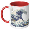 11oz Accent Mug - Great Wave Kanagawa