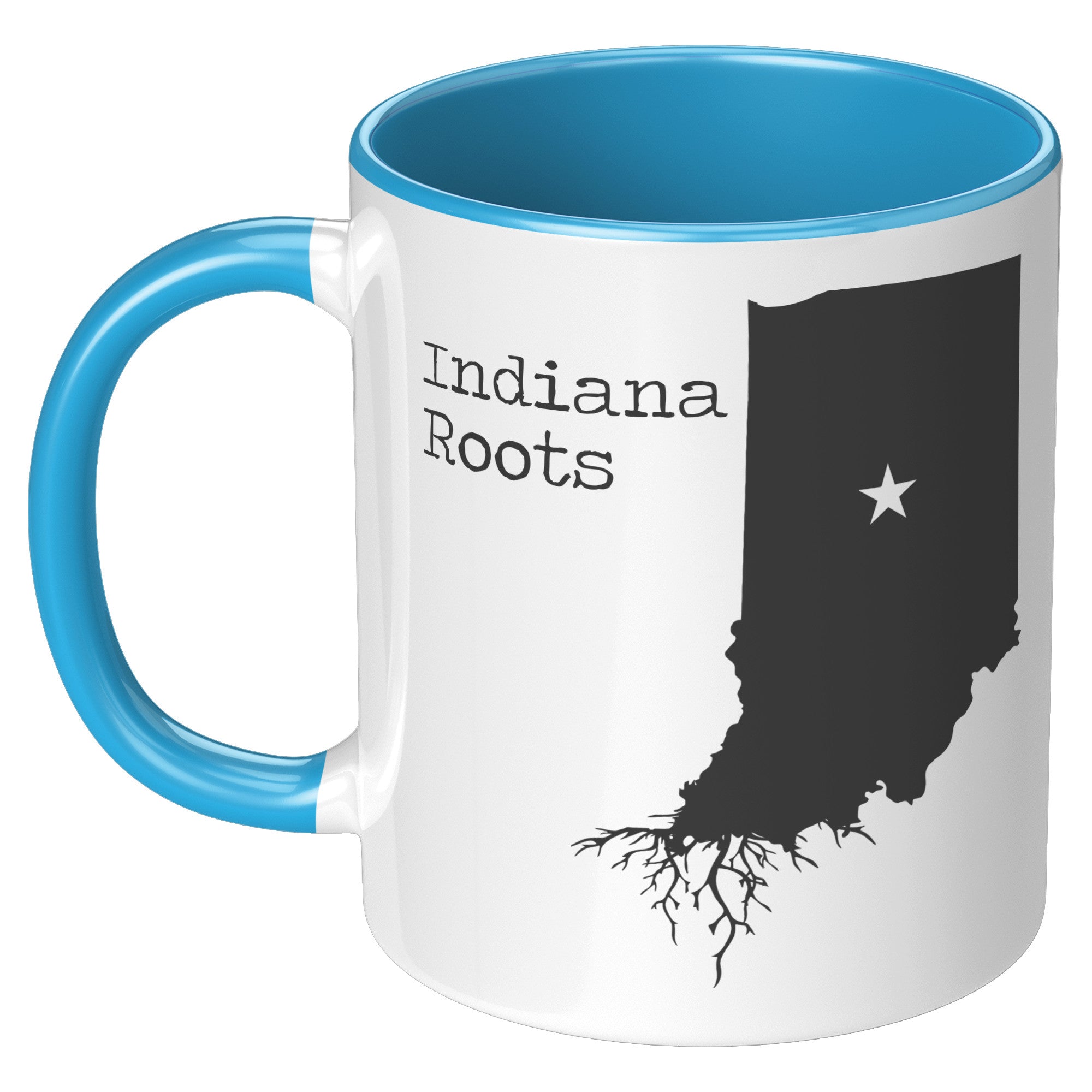 11oz Accent Mug - Indiana Roots