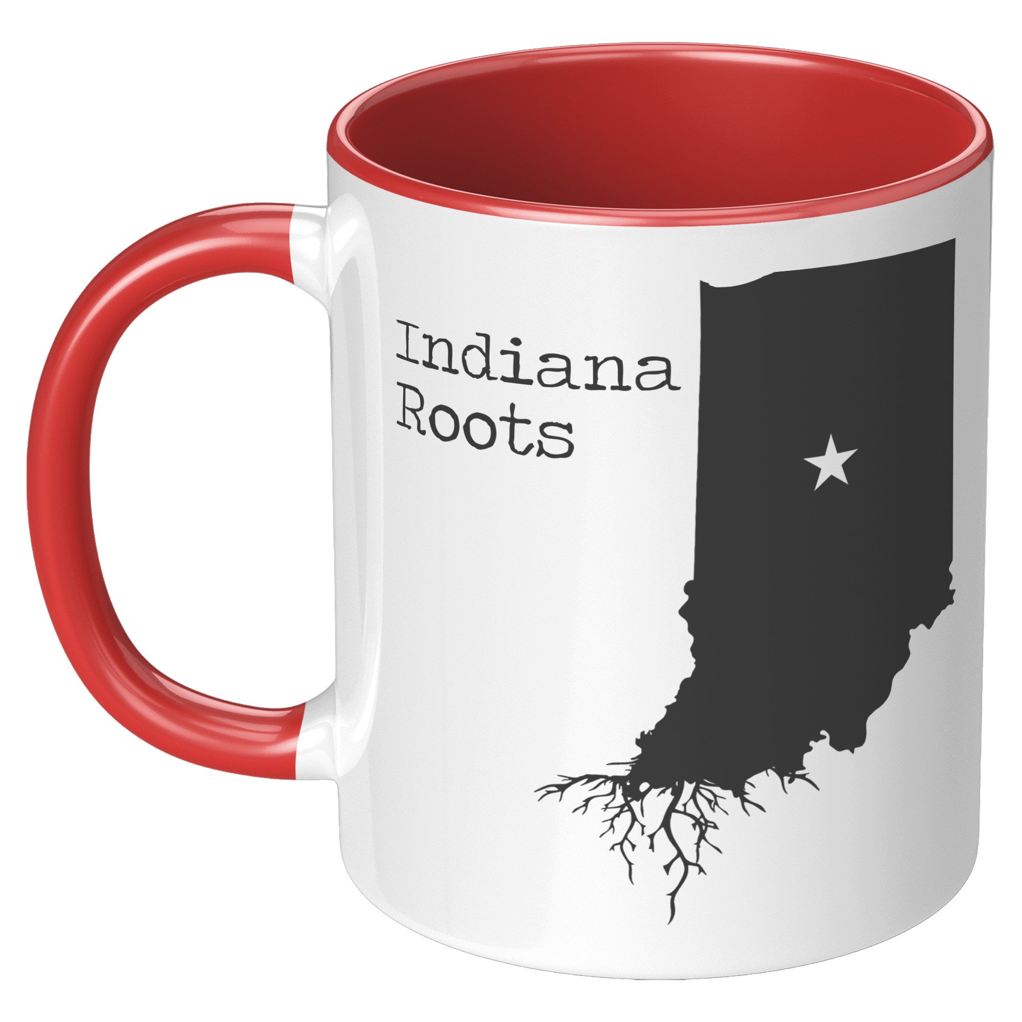 11oz Accent Mug - Indiana Roots