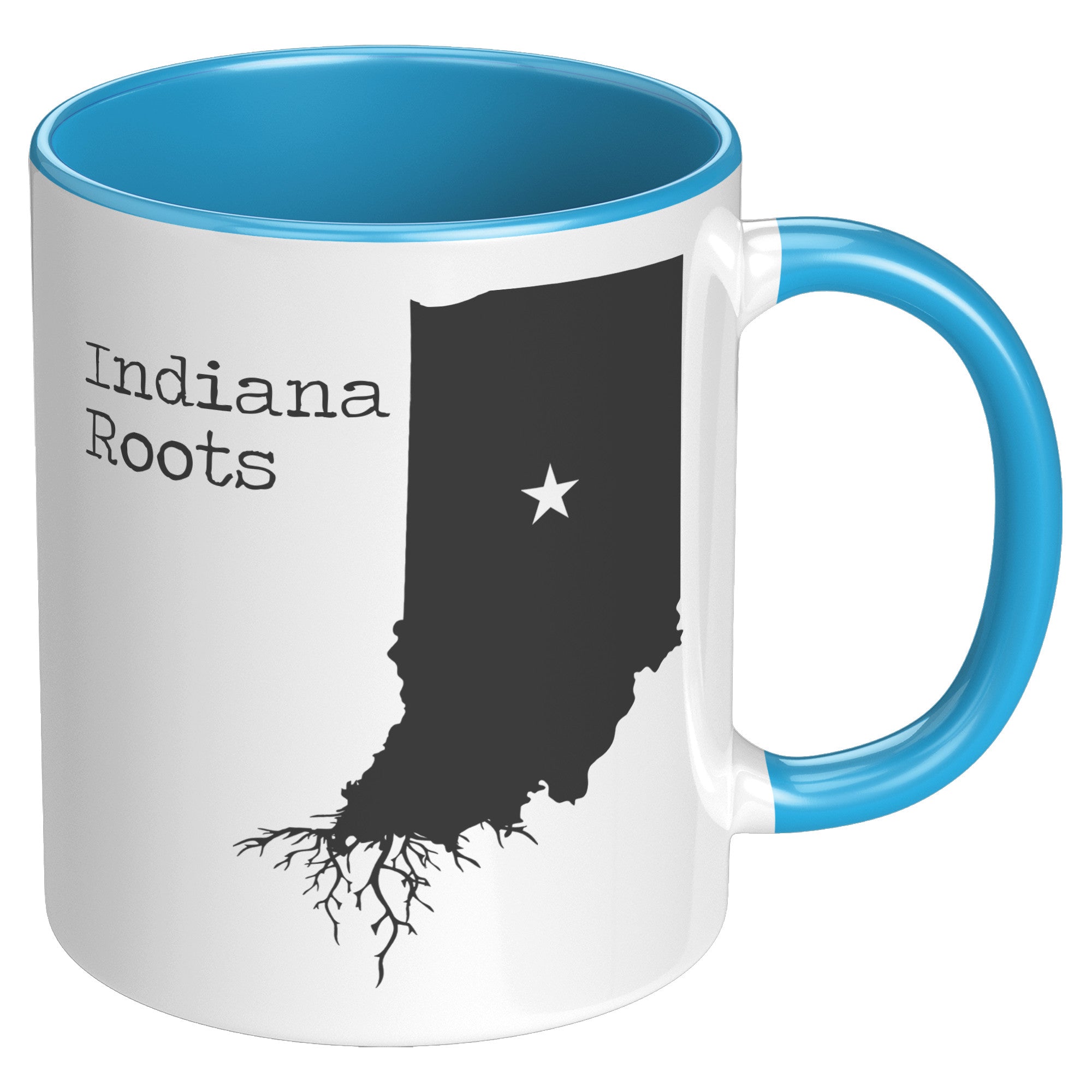 11oz Accent Mug - Indiana Roots