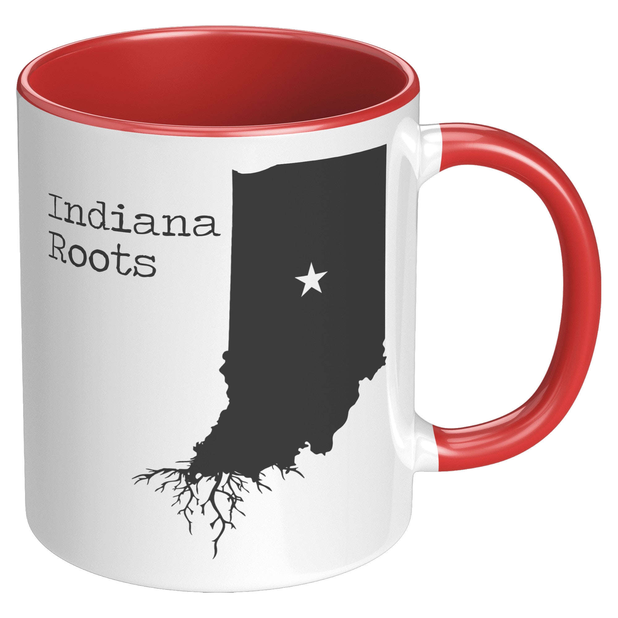 11oz Accent Mug - Indiana Roots