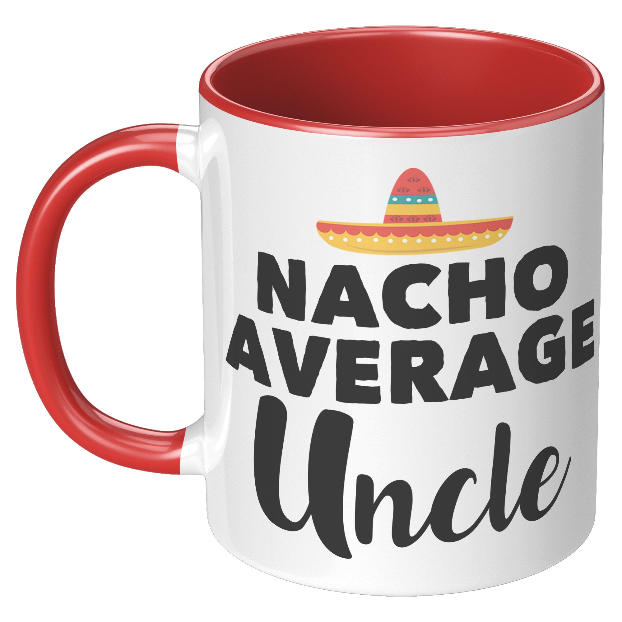 11oz Accent Mug - Nacho Average Uncle