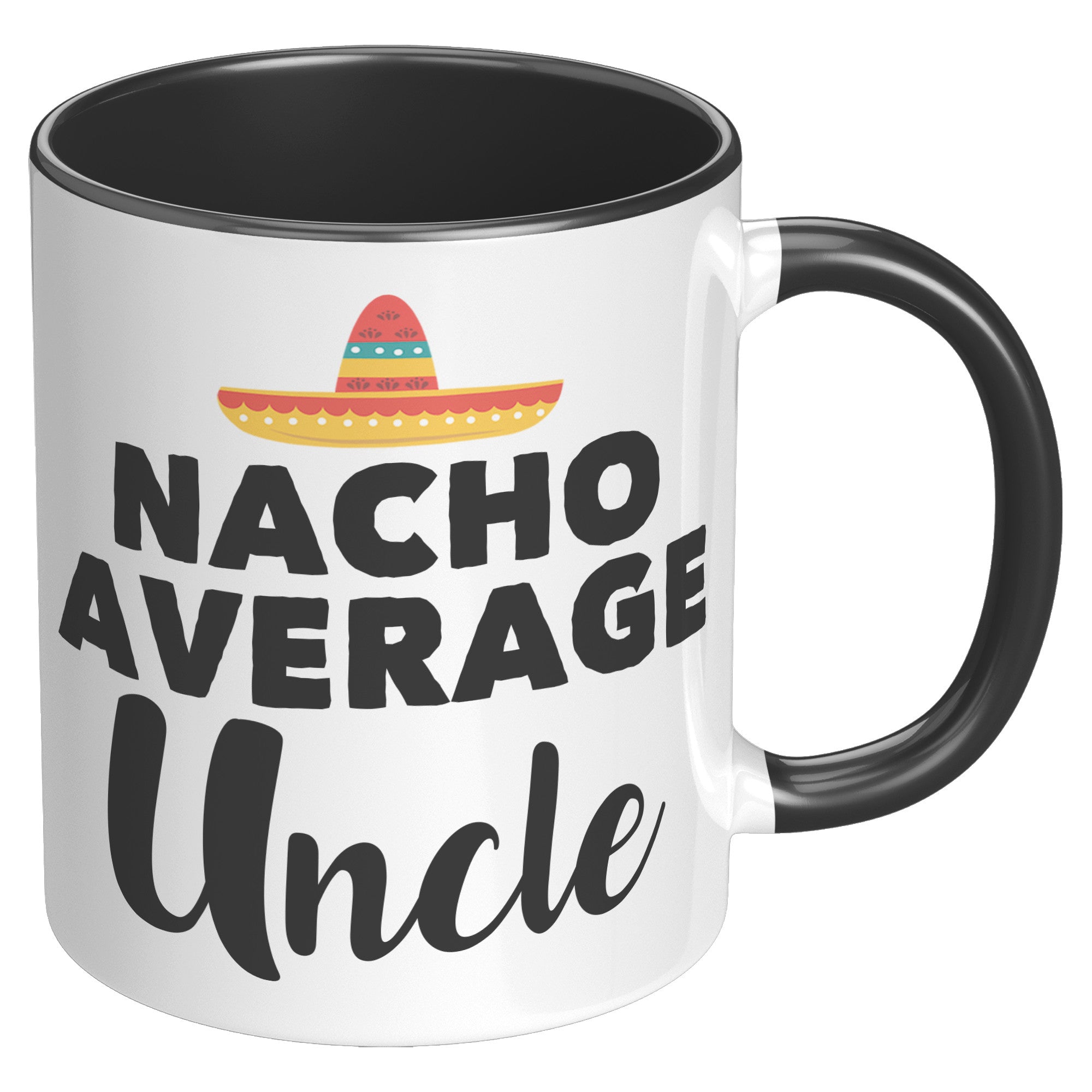 11oz Accent Mug - Nacho Average Uncle