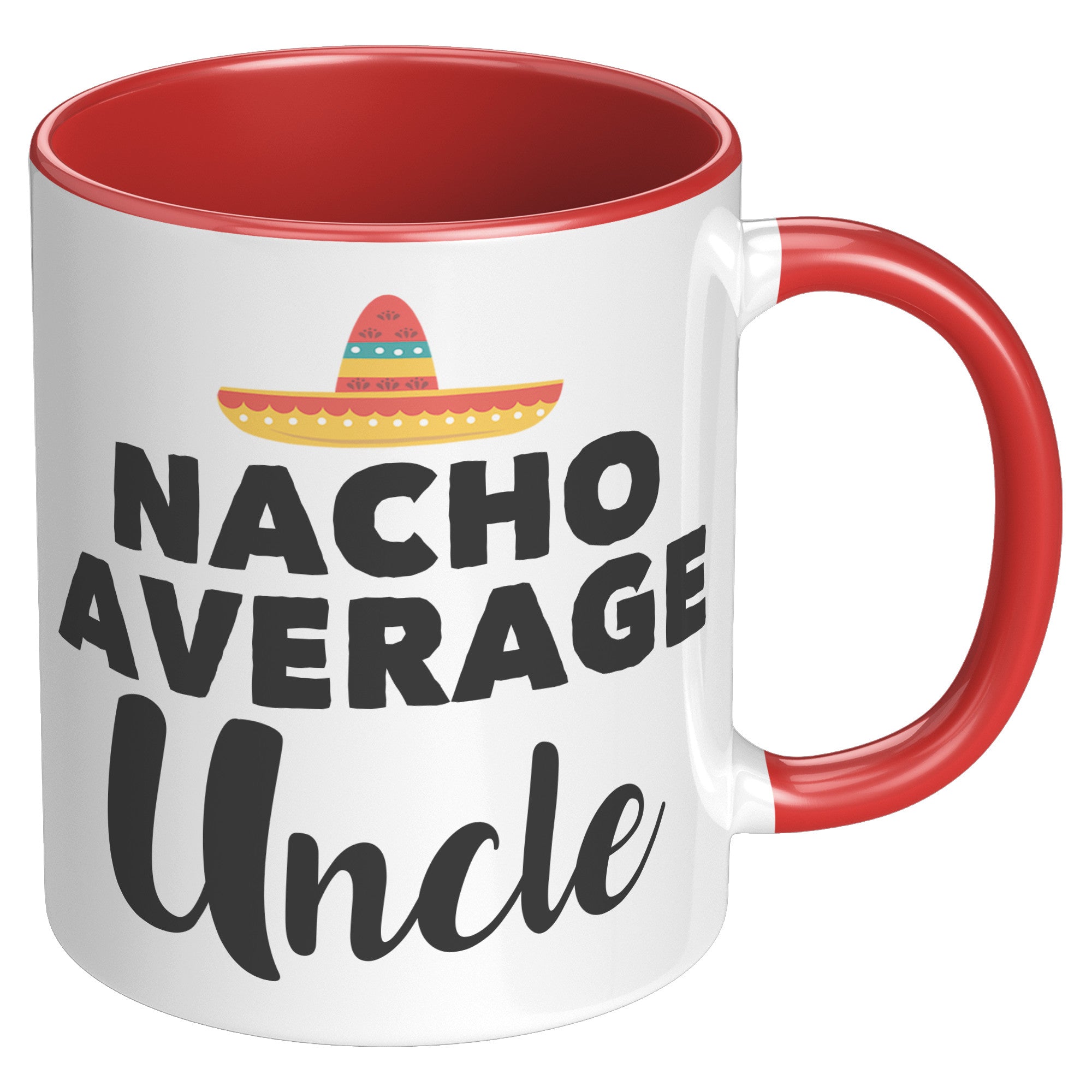 11oz Accent Mug - Nacho Average Uncle