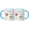 11oz Accent Mug - She Loves Me More Coffee
