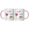 11oz Accent Mug - She Loves Me More Coffee