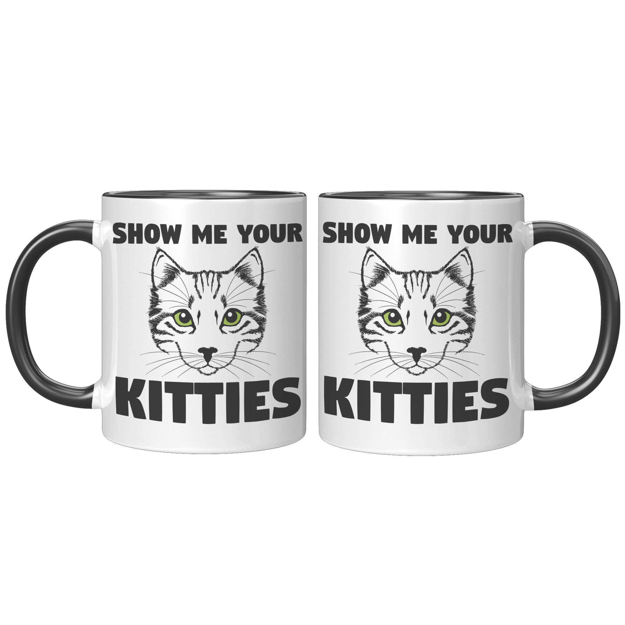 11oz Accent Mug - Show Me Your Kitties
