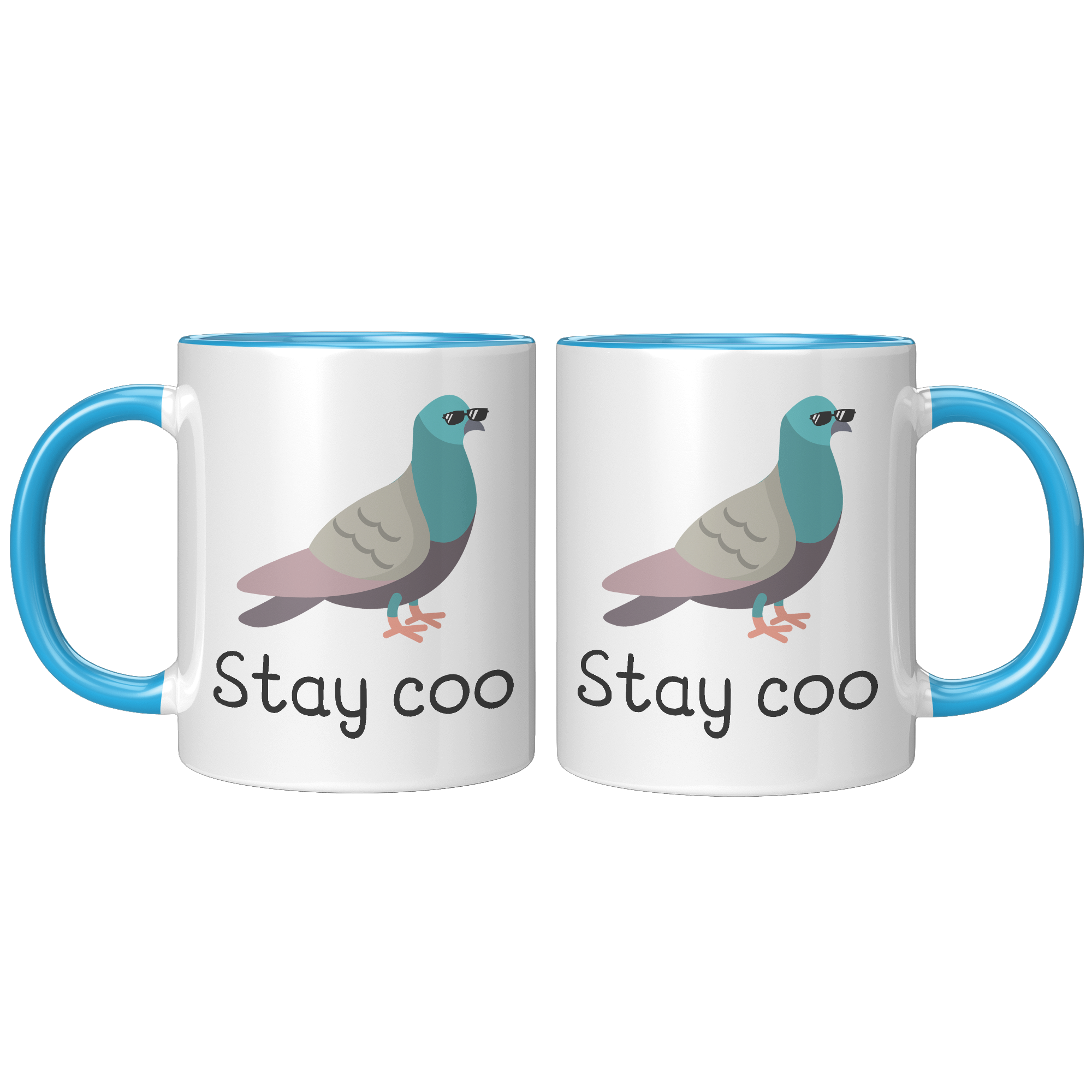 11oz_Accent_Mug_-_Stay_Coo_Pigeon_FrontBack_Blue_Mockup.png