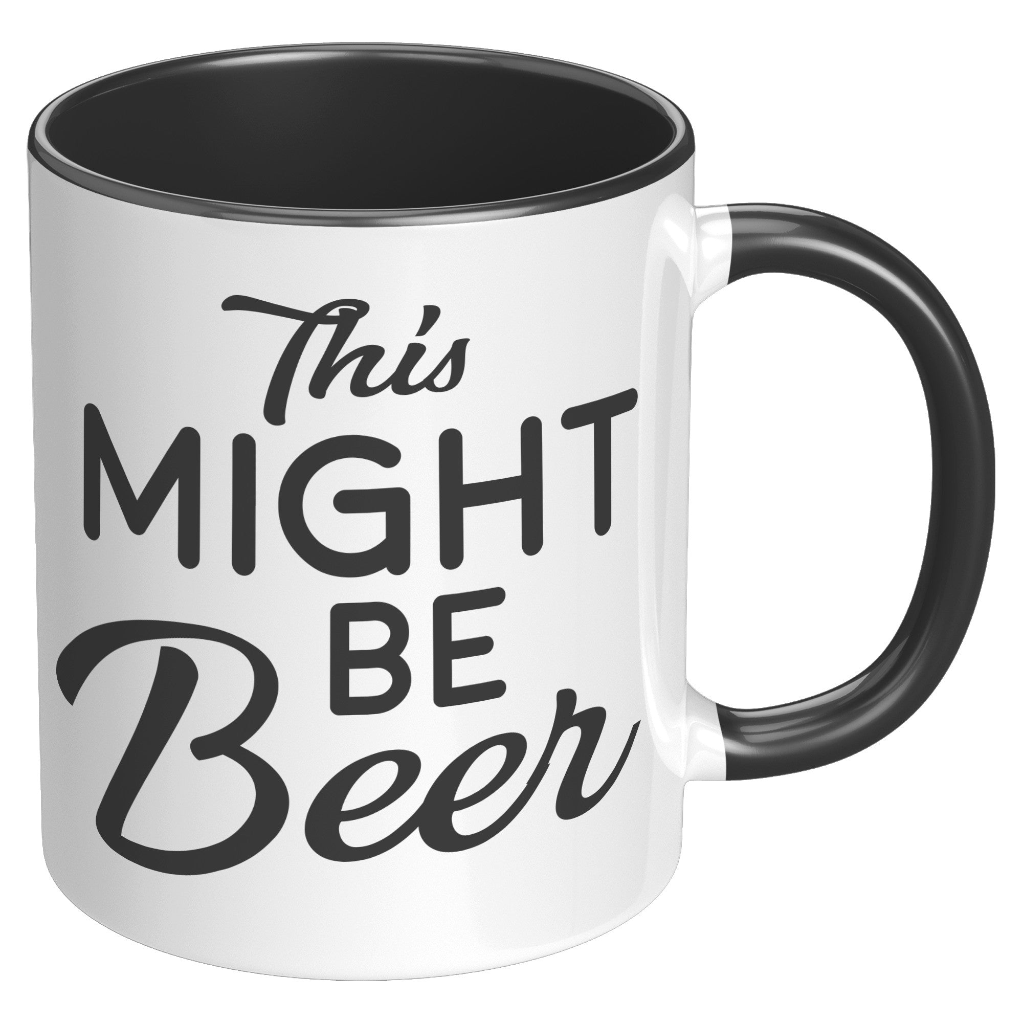 11oz Accent Mug - This Might Be Beer