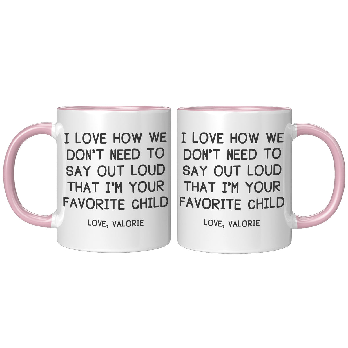 11oz Accent Mug - Valorie Custom