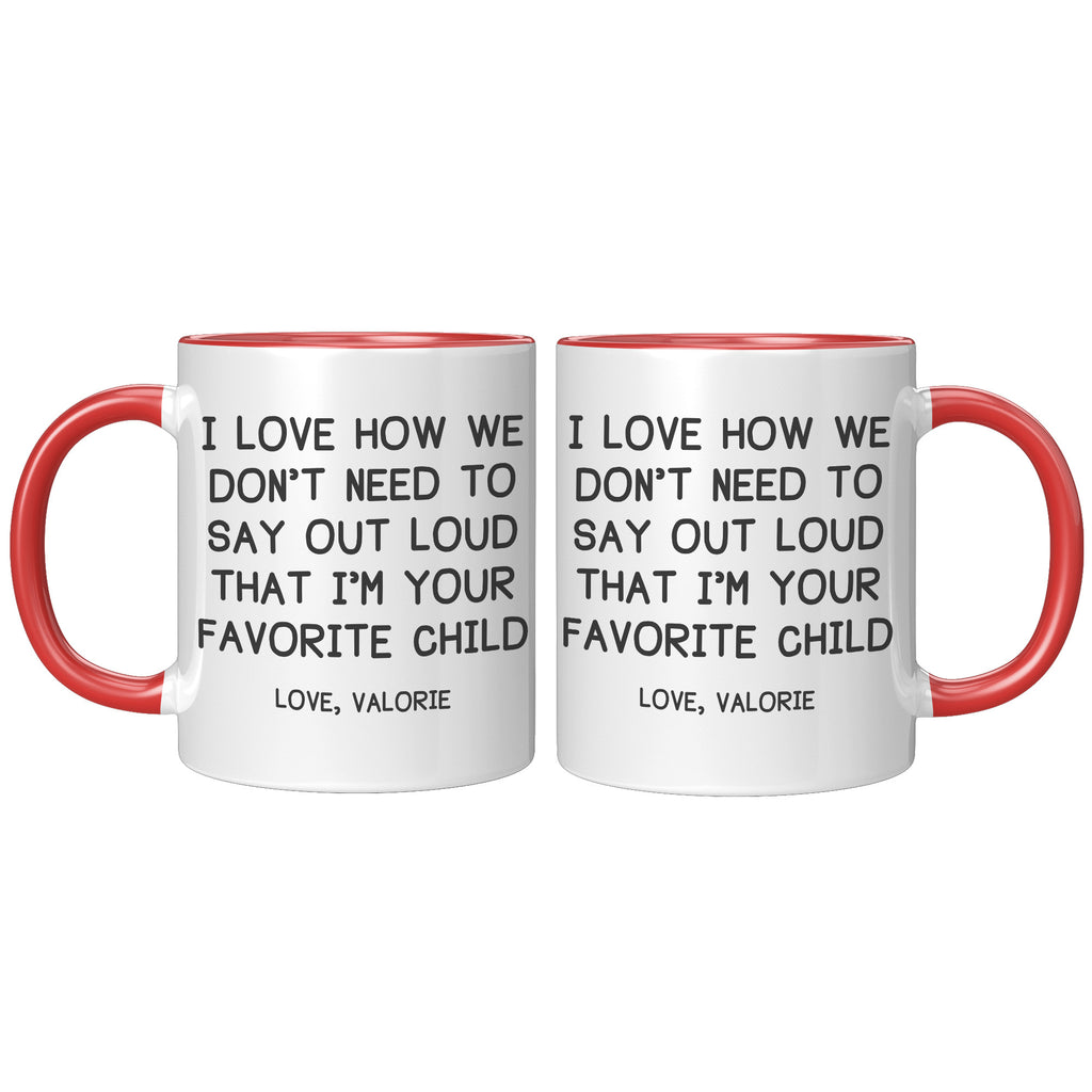 11oz Accent Mug - Valorie Custom