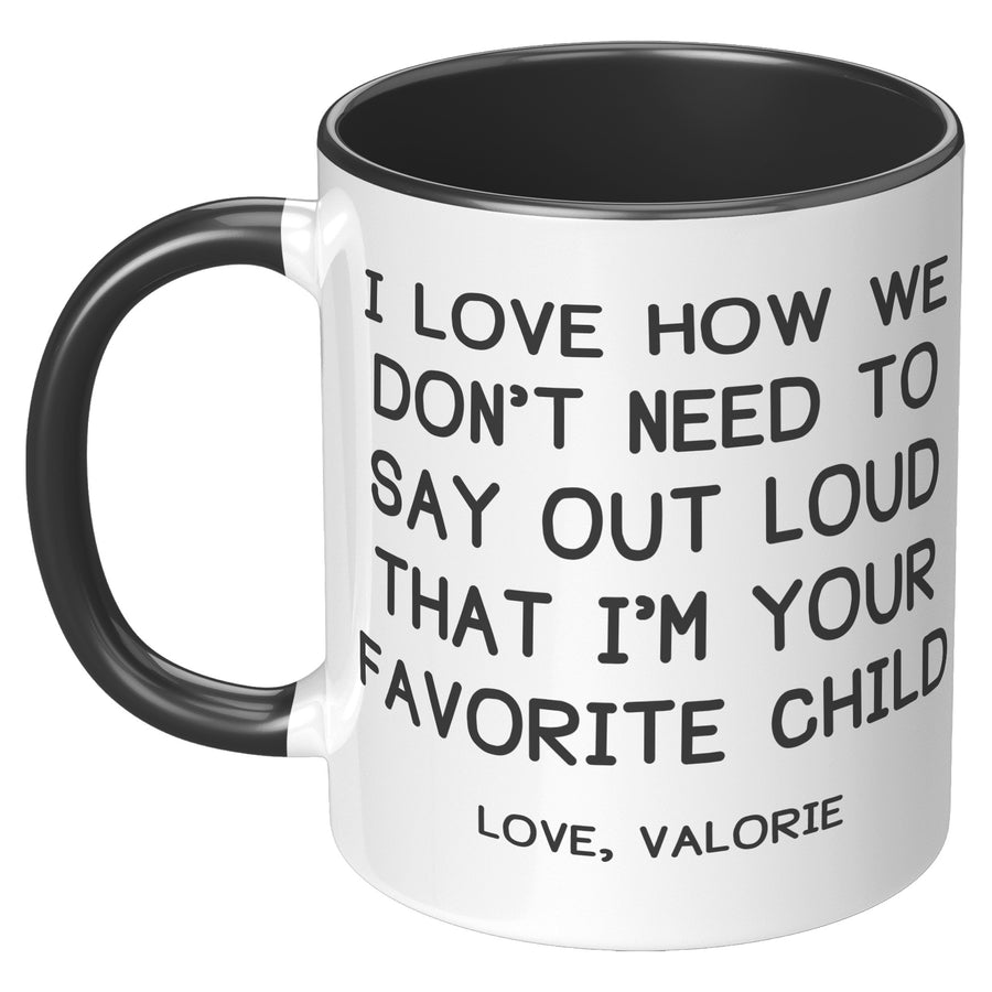 11oz Accent Mug - Valorie Custom