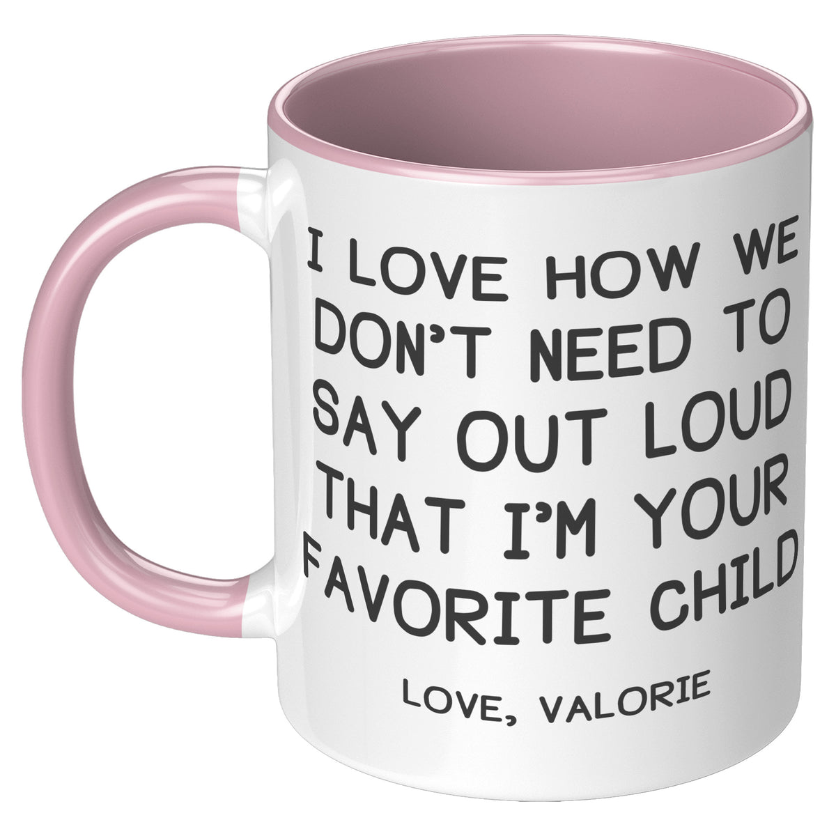 11oz Accent Mug - Valorie Custom