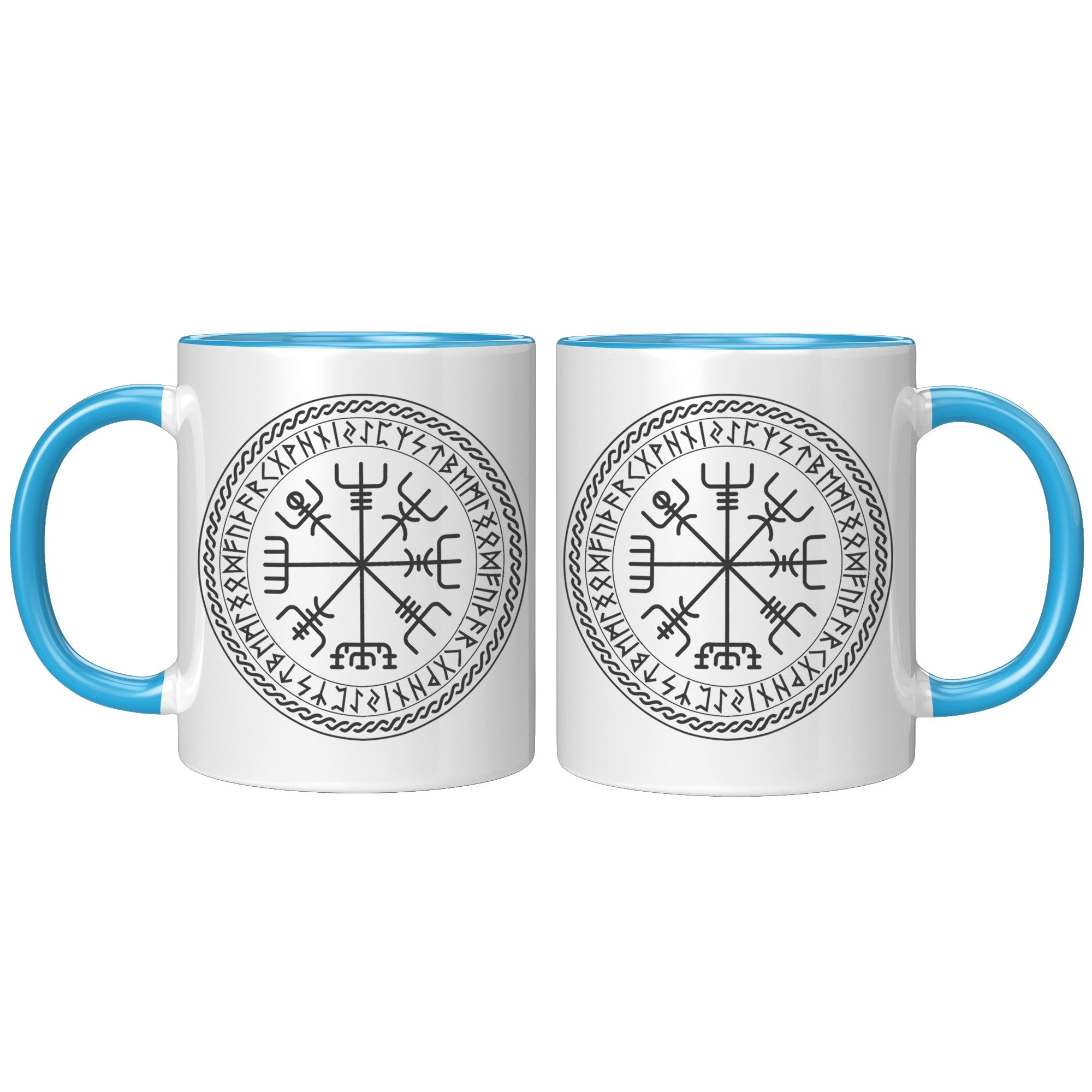 11oz Accent Mug - Viking Compass