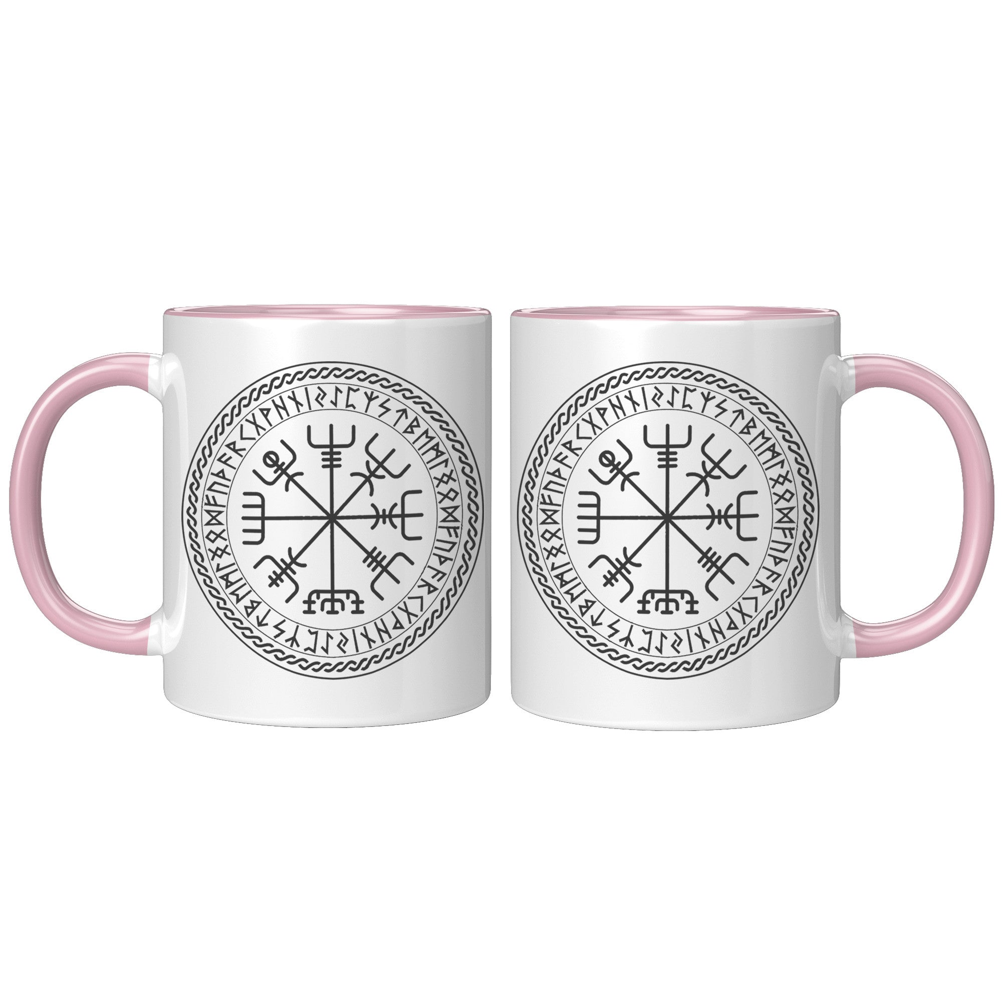 11oz Accent Mug - Viking Compass