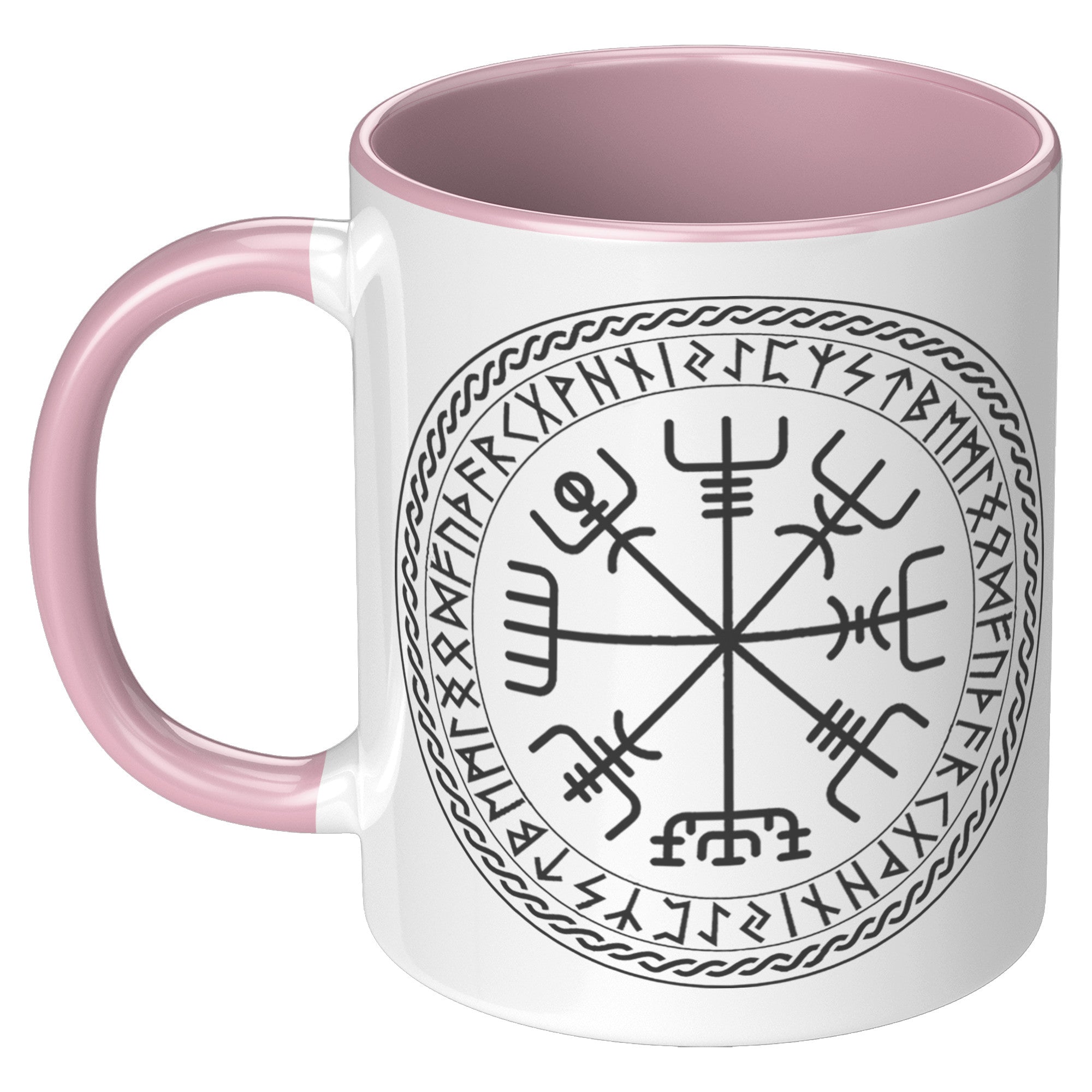 11oz Accent Mug - Viking Compass