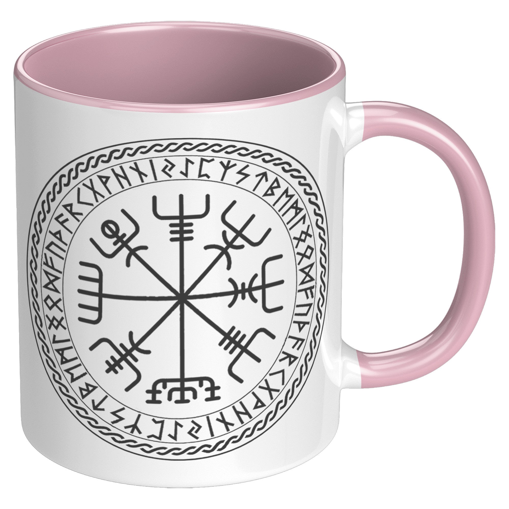 11oz Accent Mug - Viking Compass