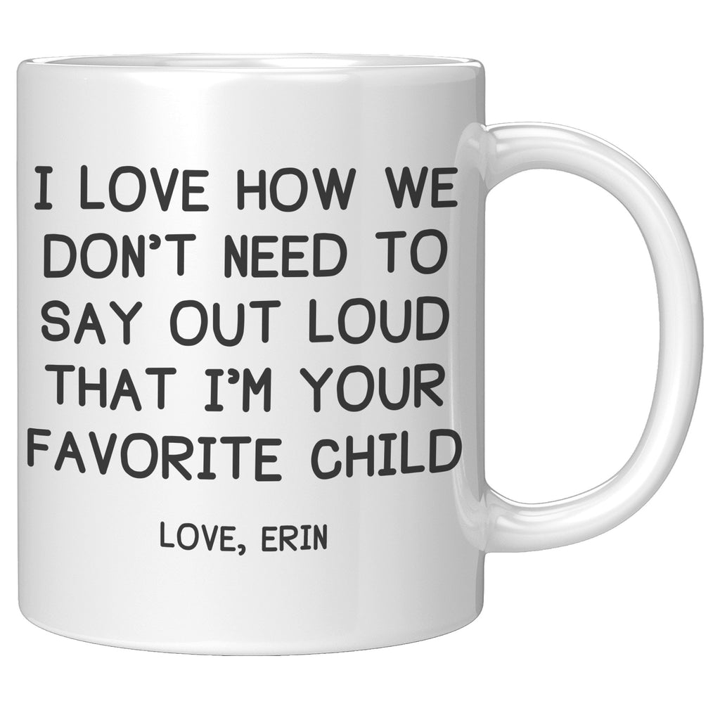 11oz White Mug - Erin Custom