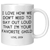 11oz White Mug - Erin Custom