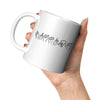 11oz White Mug - Grandpa Sign Language